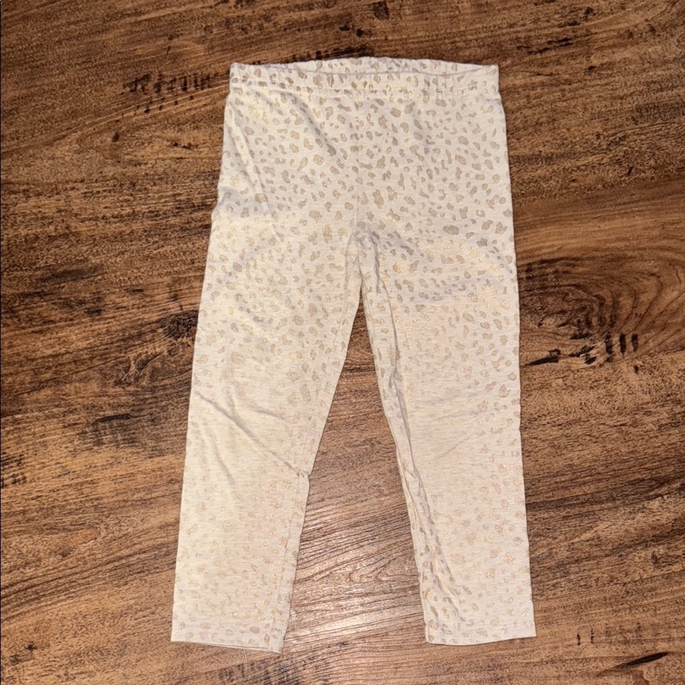 Leopard Print Kids Leggings size 4t